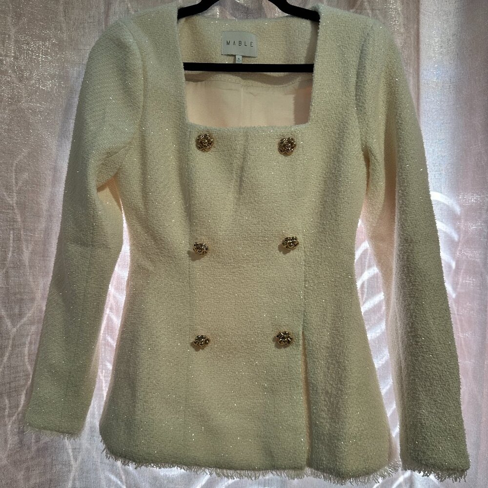 Mable Blazer Top - Size Small